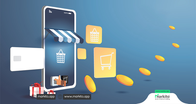 فروش متقابل در سبد خرید